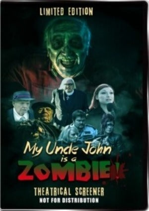MY UNCLE JOHN IS A ZOMBIE (2020) - RARE Screener DVD