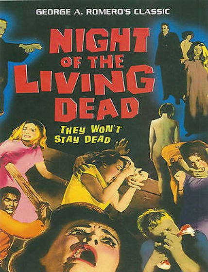 NIGHT OF THE LIVING DEAD (1968) - 11x17 Color Poster