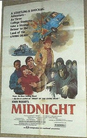 MIDNIGHT (1982) UNRELEASED Gray Morrow One Sheet (Style C)