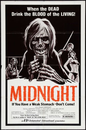 MIDNIGHT (1982) - Bound Screenplay - ORIGINAL